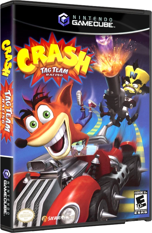 Crash Tag Team Racing box art