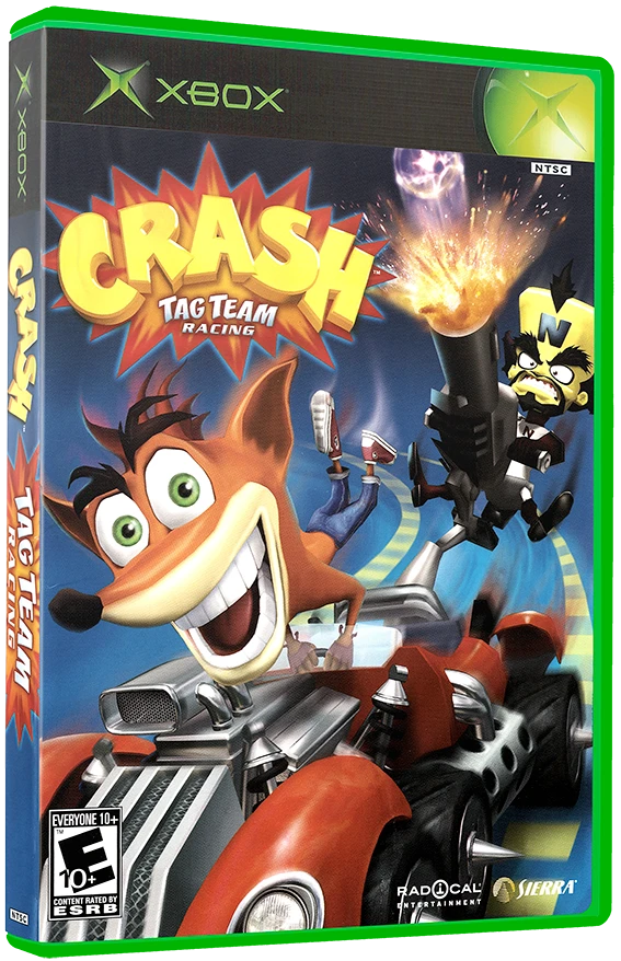 Crash Tag Team Racing box art