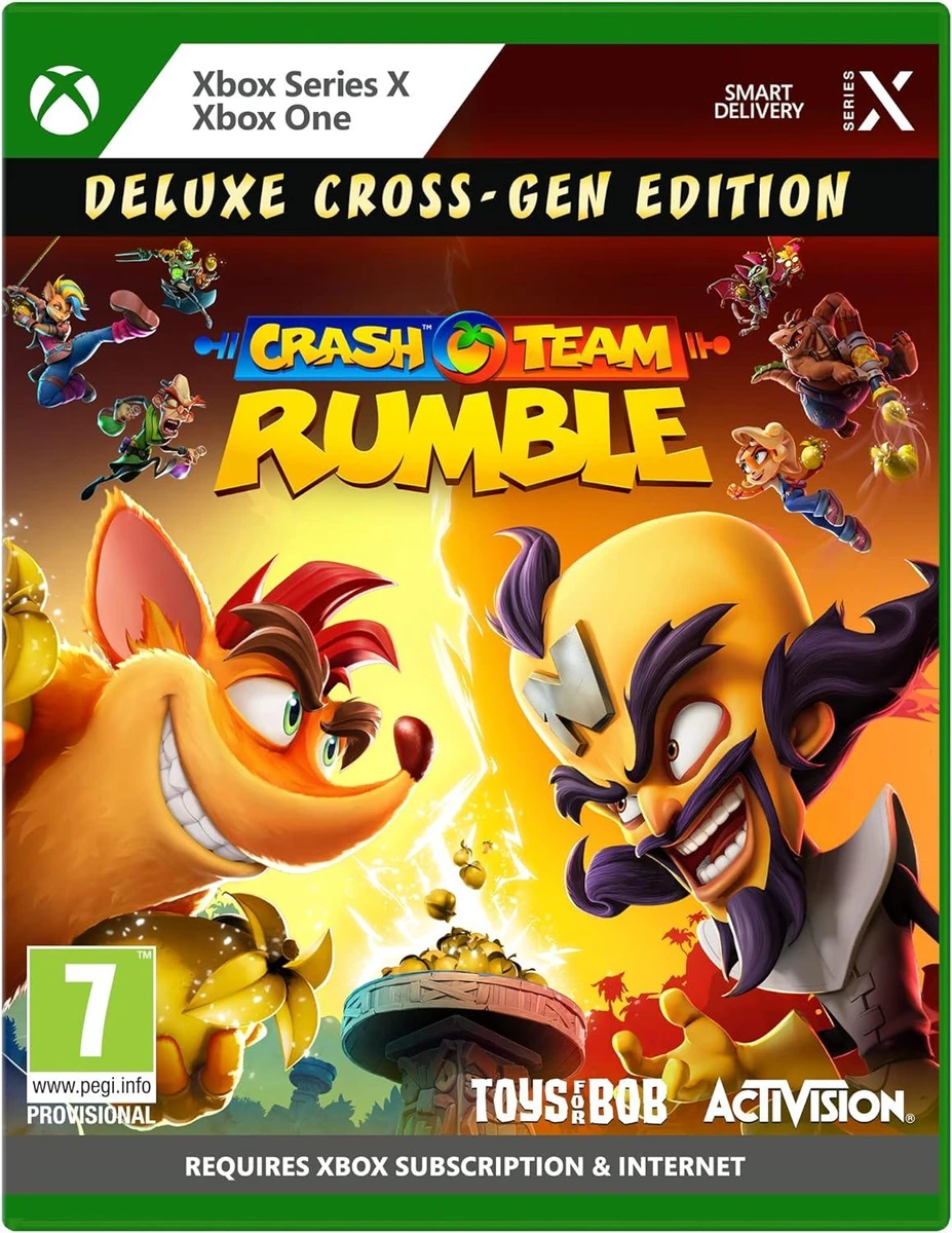 Crash Team Rumble [Deluxe Edition] box art