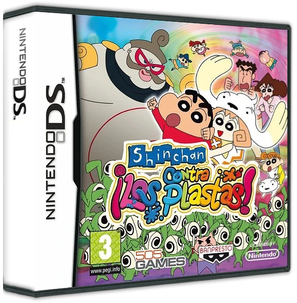 Crayon Shin-Chan: Arashi O Yobu - Nendororo~N Daihenshin box art