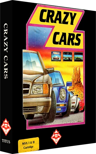Crazy Cars box art