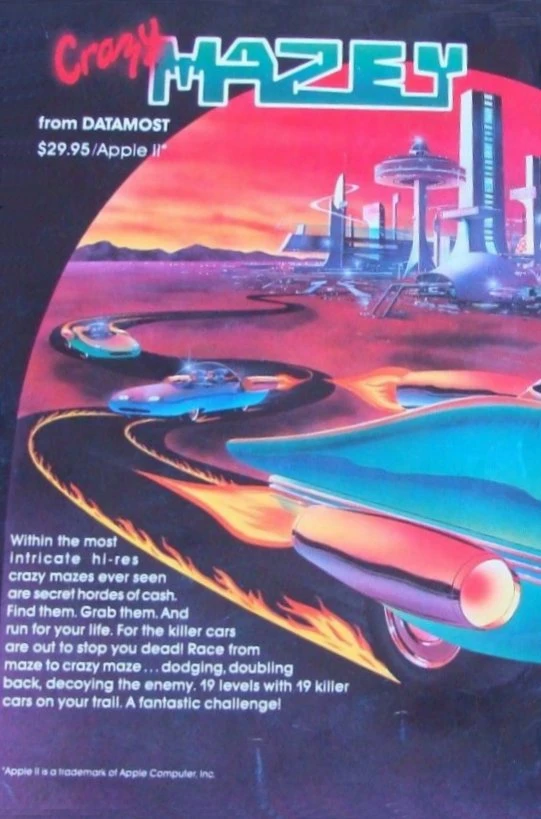 Crazy Mazey box art