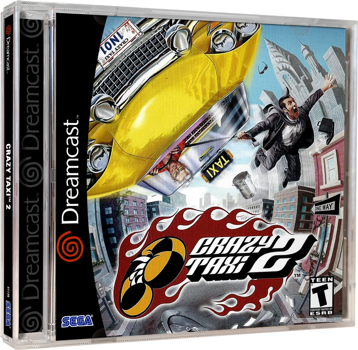 Crazy Taxi 2 box art