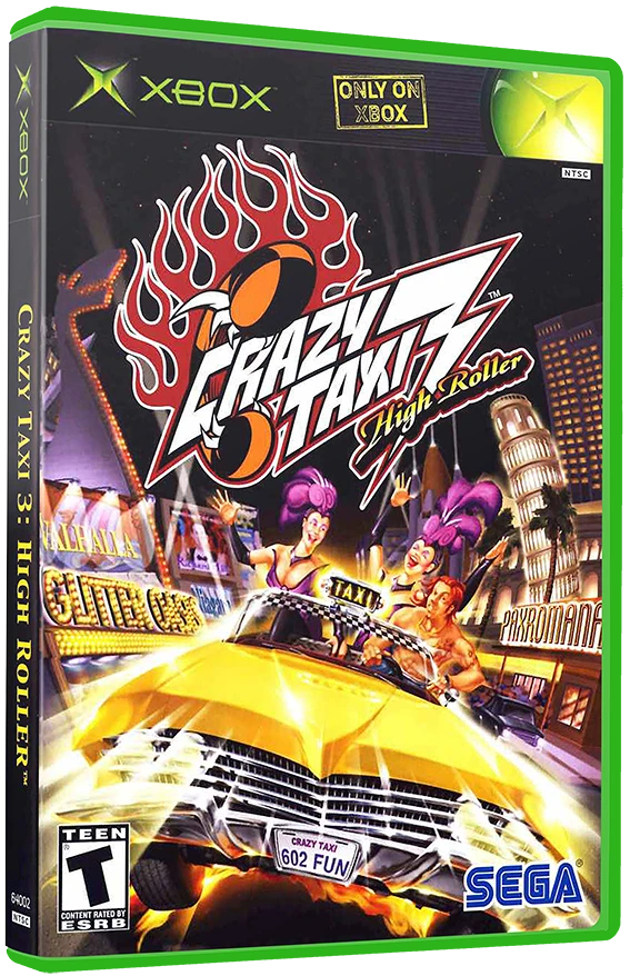 Crazy Taxi 3 box art