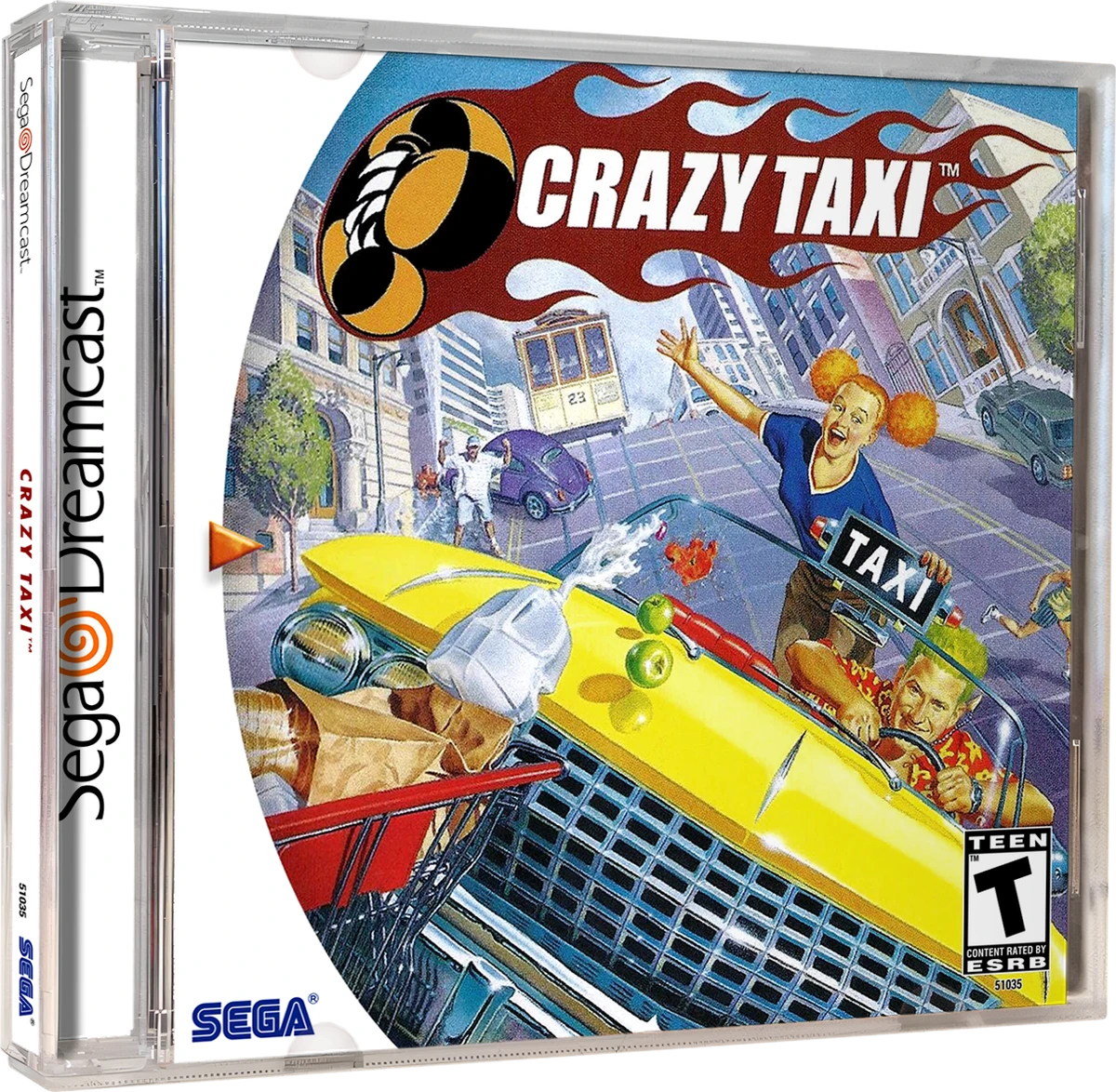 Crazy Taxi [Sega All Stars] box art
