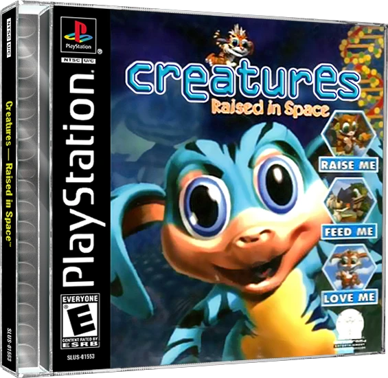 Creatures Raised in Space box art