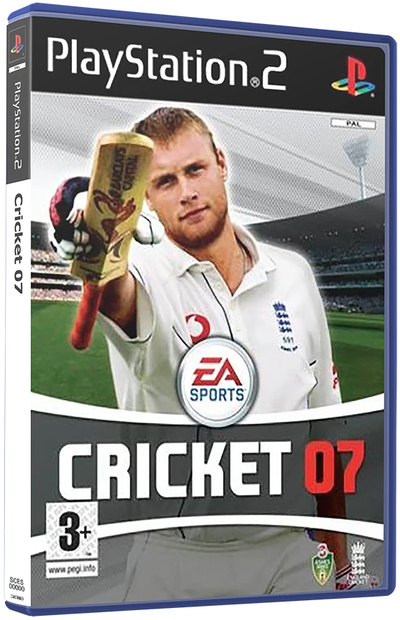 Cricket 07 box art