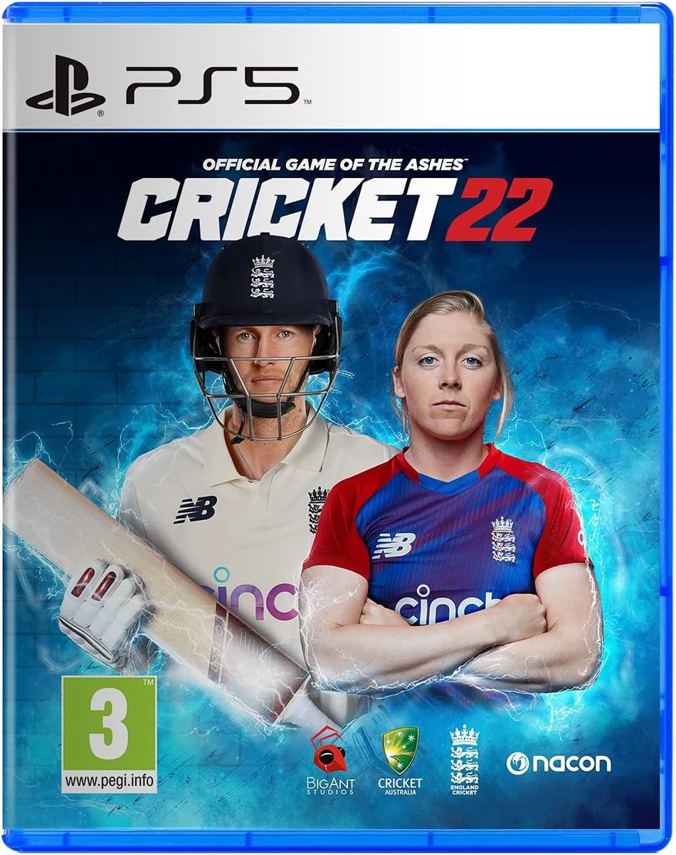 Cricket 22: The Official Game of The Ashes box art
