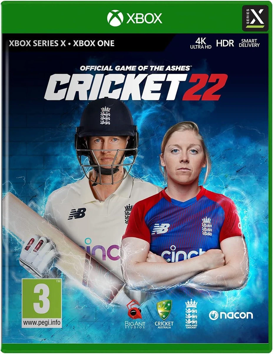Cricket 22: The Official Game of The Ashes box art