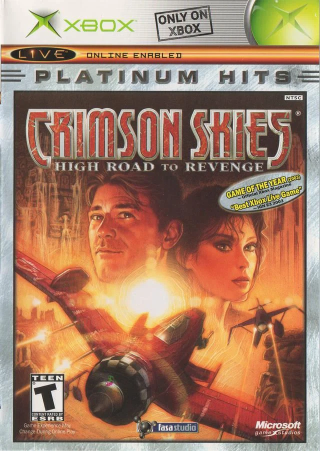 Crimson Skies [Platinum Hits] box art
