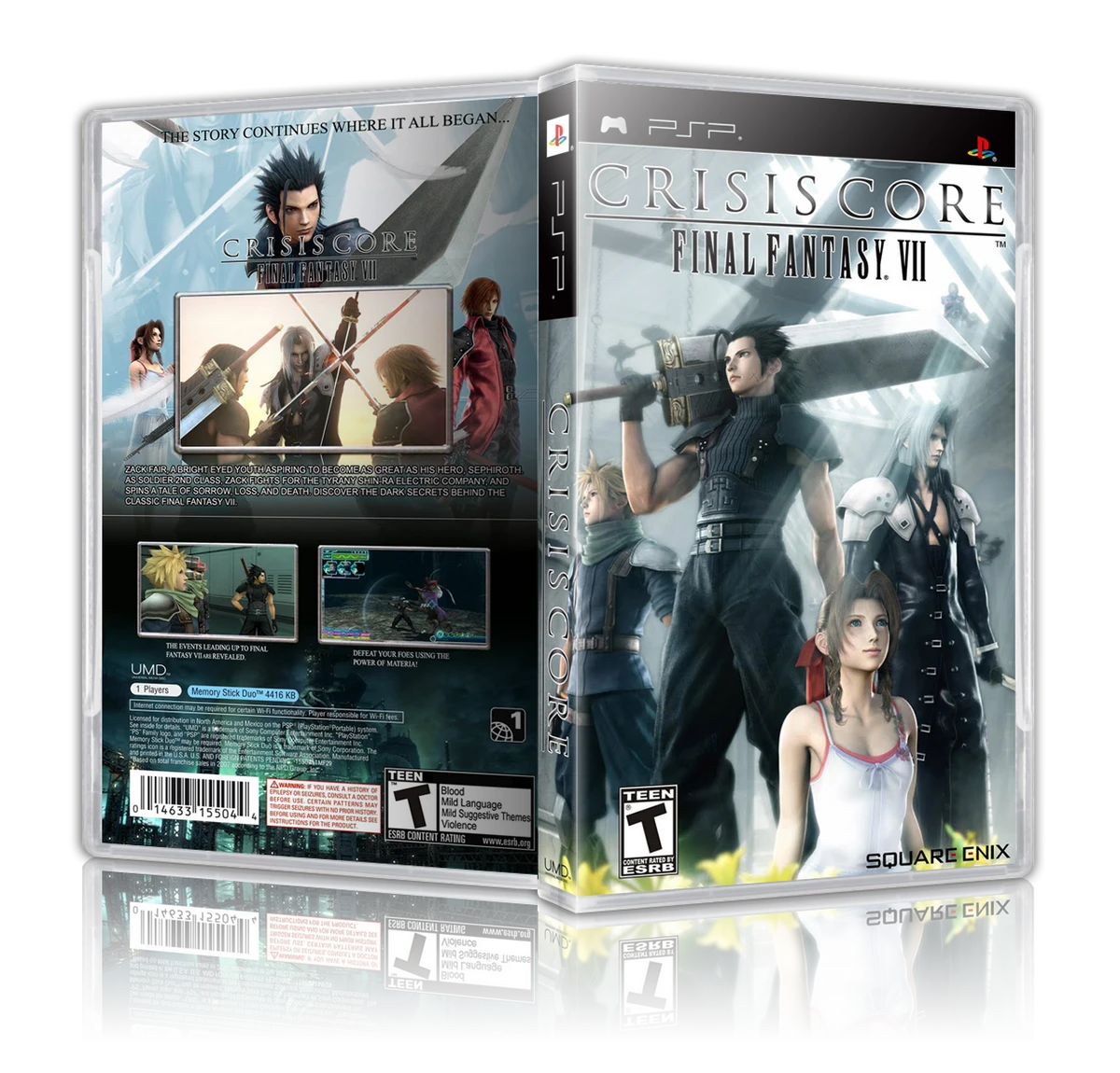 Crisis Core: Final Fantasy VII box art
