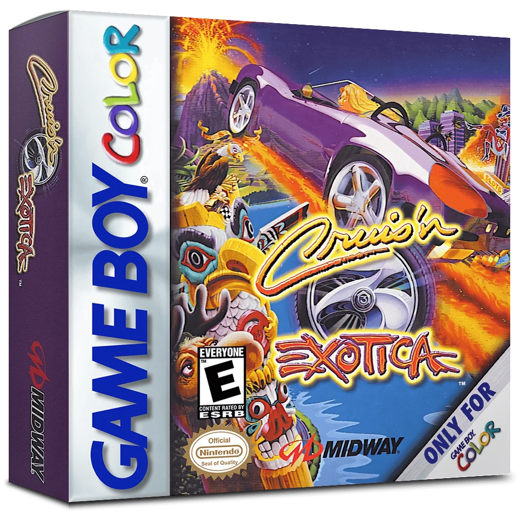 Cruis'n Exotica box art