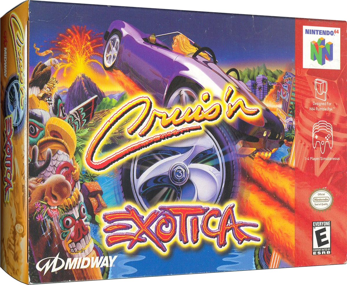 Cruis'n Exotica box art