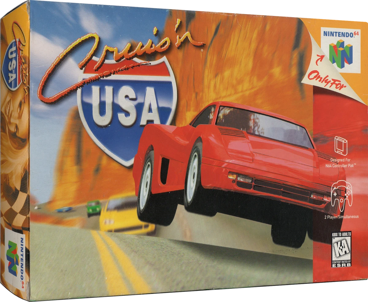 Cruis'n USA box art