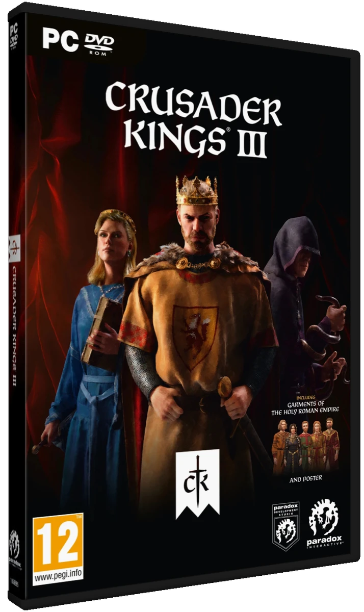 Crusader Kings III box art