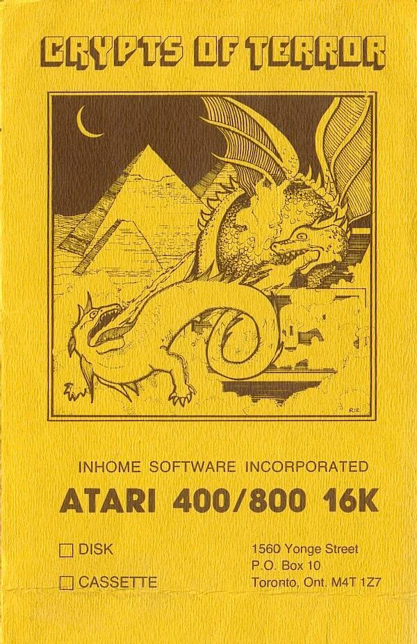 Crypts of Terror box art