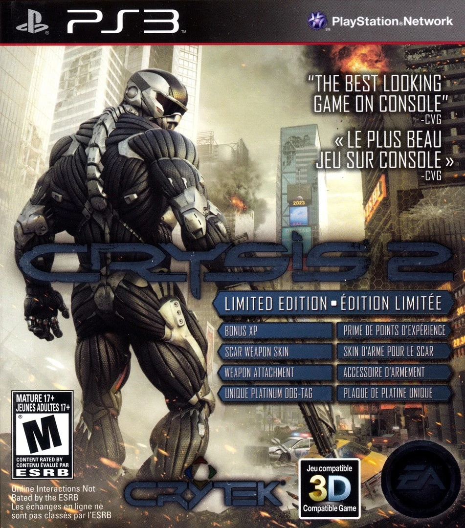 Crysis 2 [Limited Edition] box art