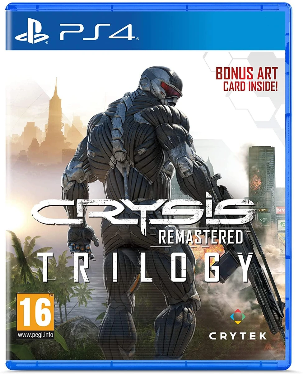 Crysis Remastered Trilogy box art