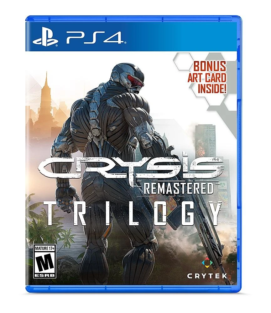 Crysis Remastered Trilogy box art