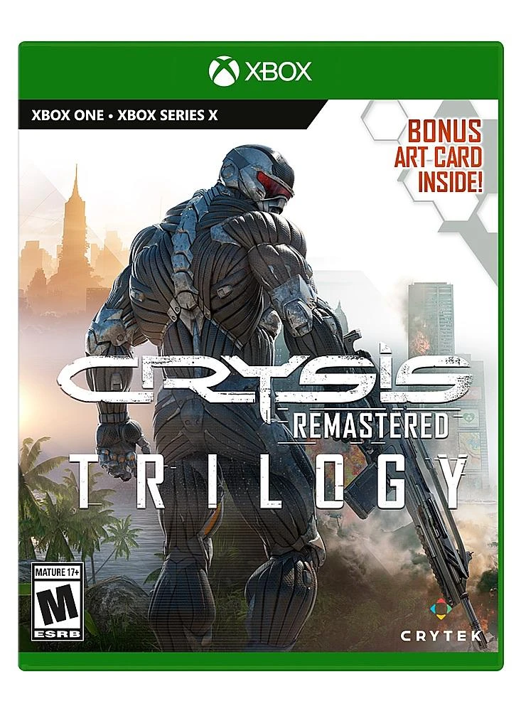 Crysis Remastered Trilogy box art