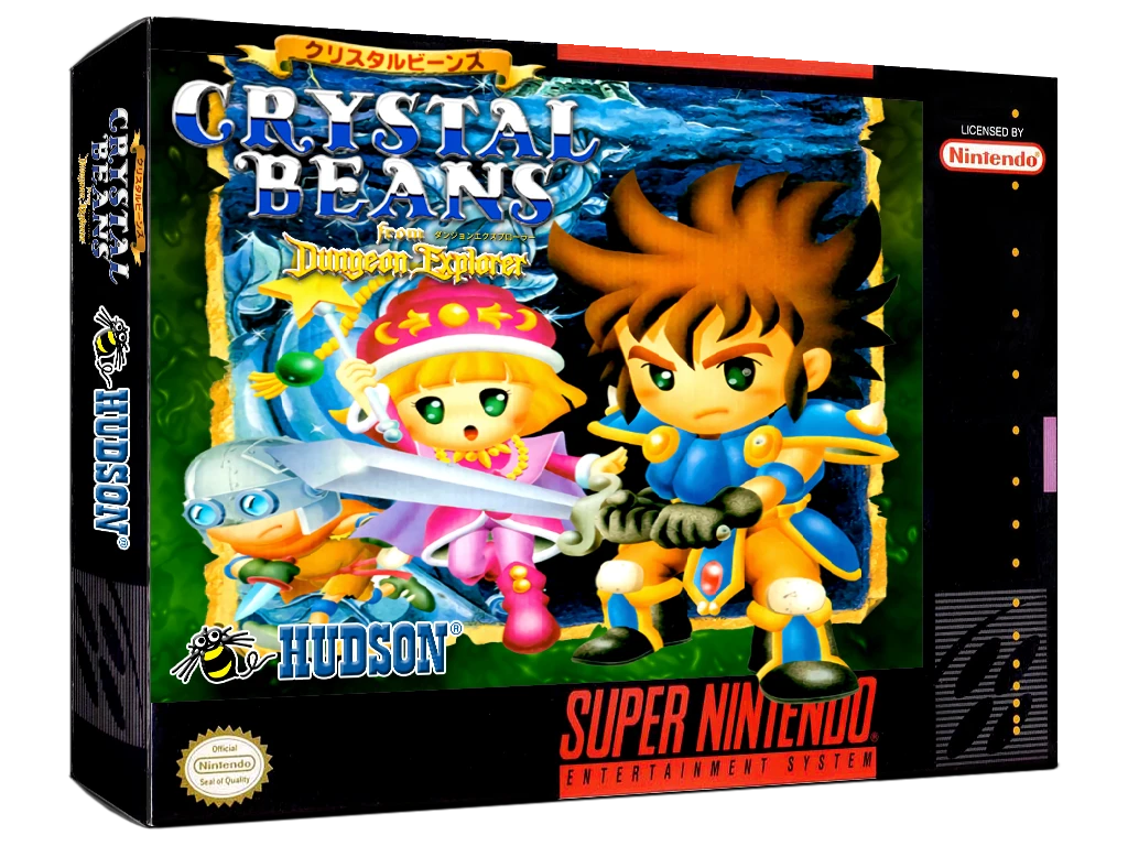 Crystal Beans From Dungeon Explorer box art