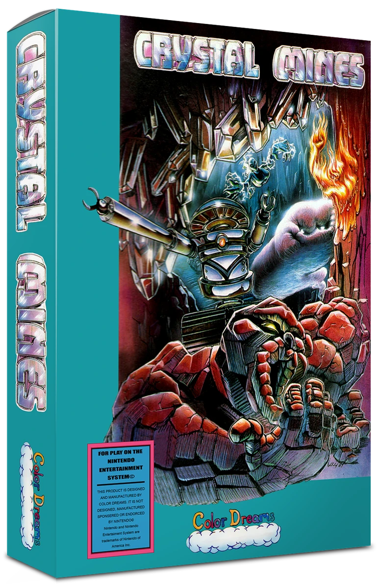 Crystal Mines box art