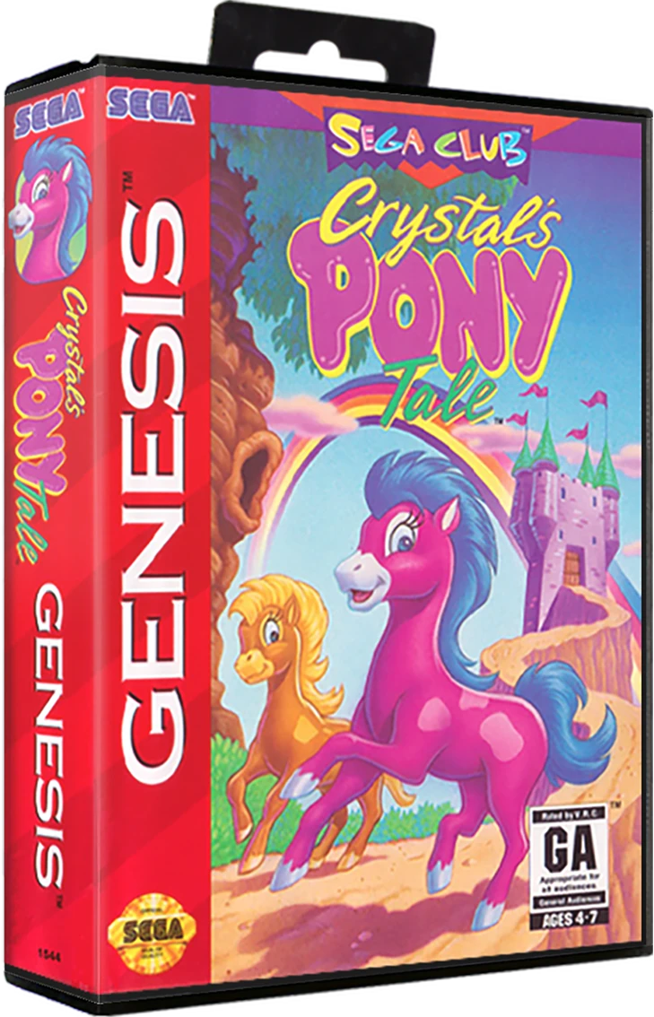 Crystal's Pony Tale box art