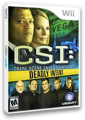 CSI: Crime Scene Investigation: Deadly Intent box art
