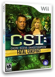 CSI: Crime Scene Investigation: Fatal Conspiracy box art
