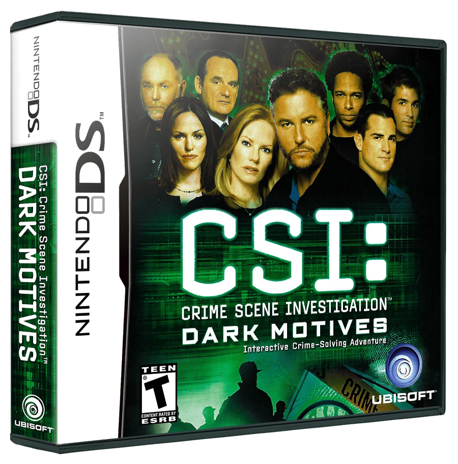 CSI Dark Motives box art