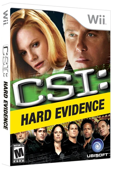 CSI: Hard Evidence box art