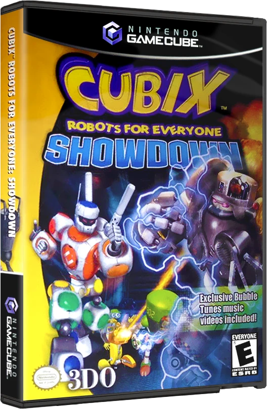 Cubix Robots For Everyone Showdown [DVD Bundle] box art