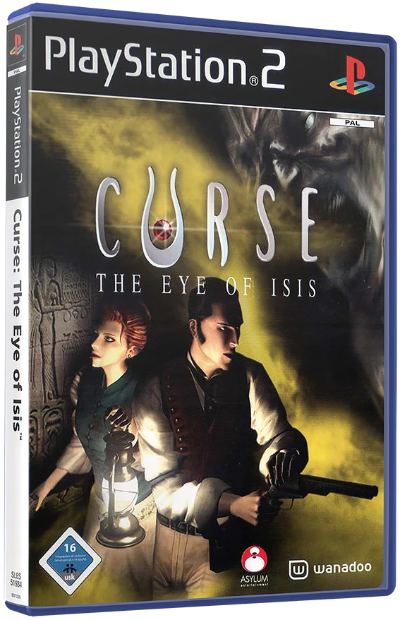 Curse: The Eye of Isis box art