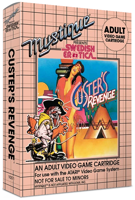 Custer's Revenge box art