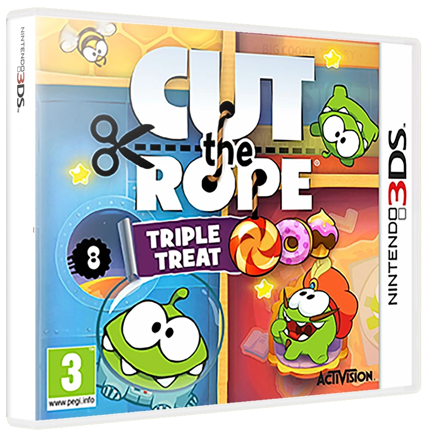 Cut the Rope: Triple Treat box art