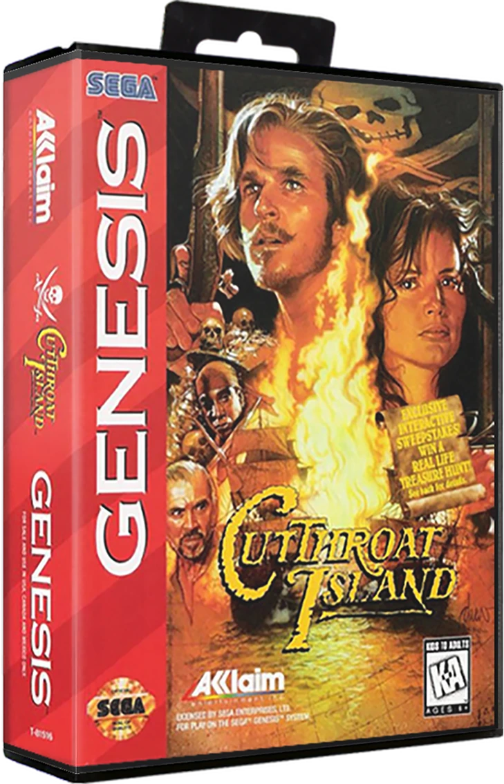 Cutthroat Island box art