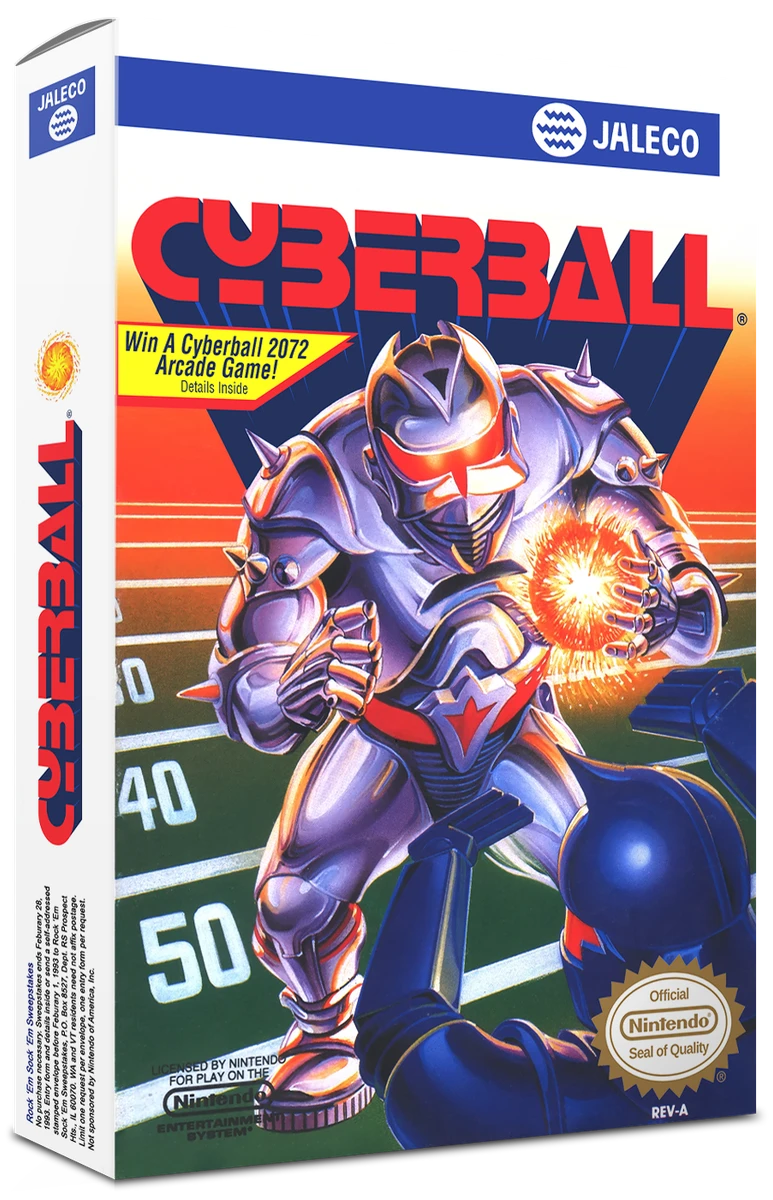 Cyberball box art