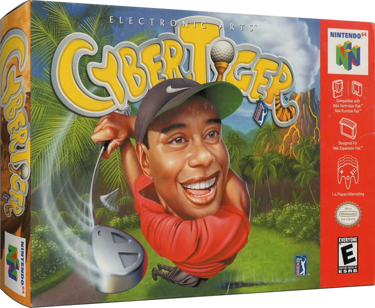 CyberTiger box art