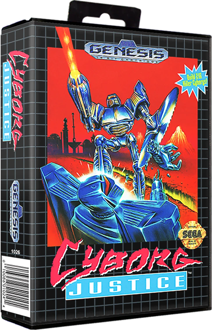Cyborg Justice box art
