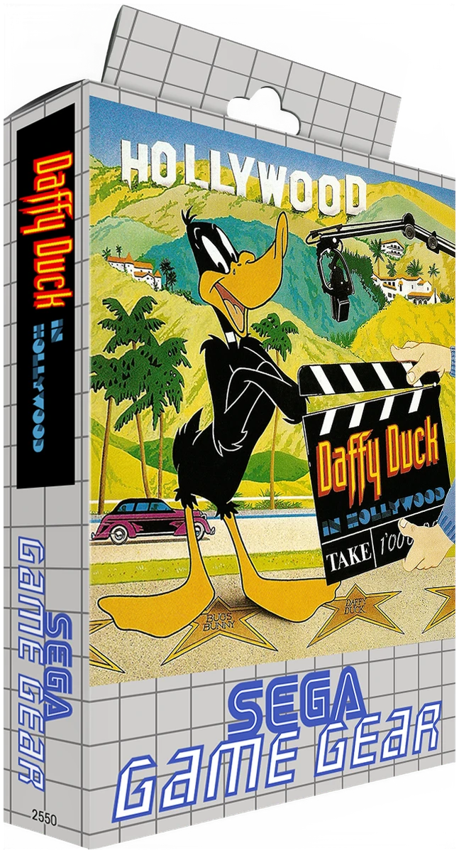 Daffy Duck in Hollywood box art