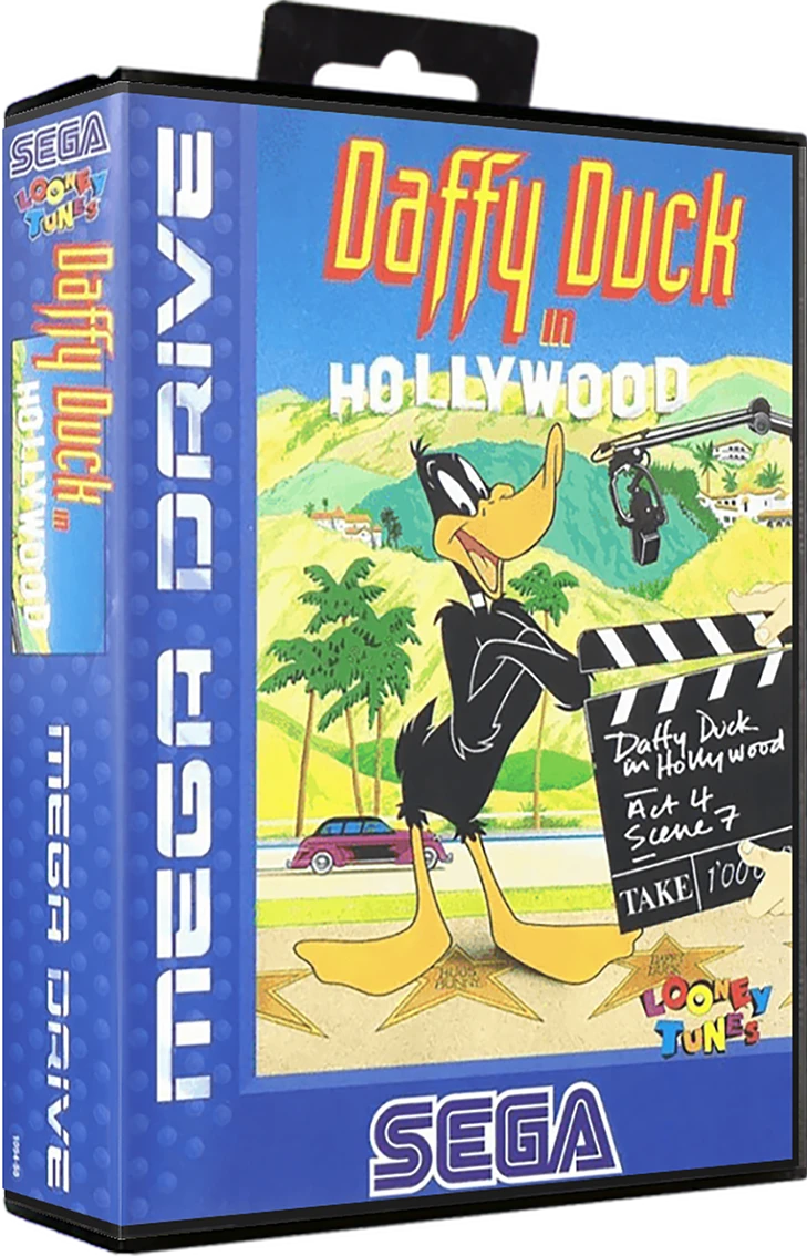 Daffy Duck in Hollywood box art