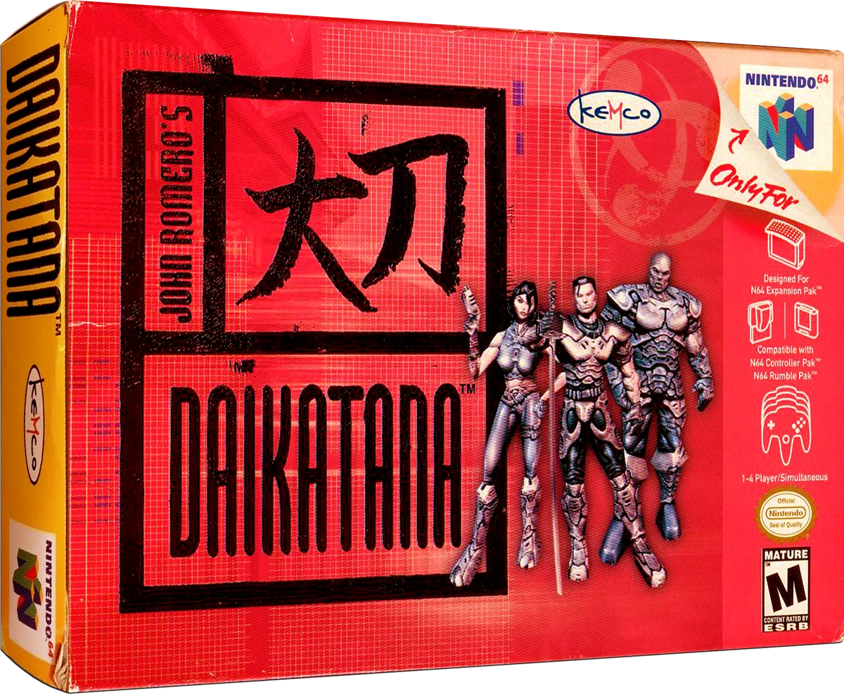 Daikatana box art