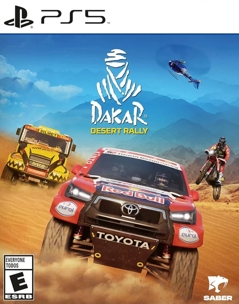 Dakar Desert Rally box art