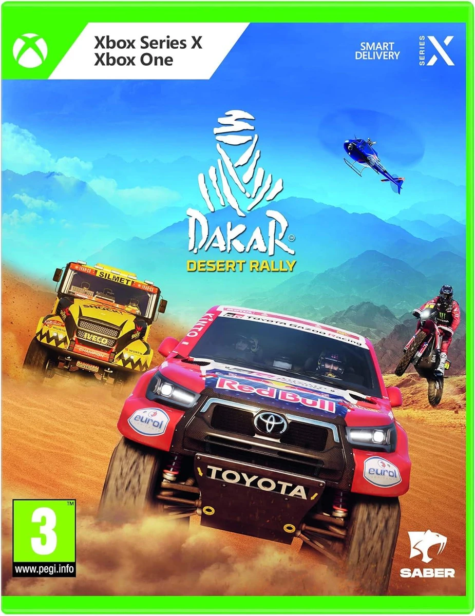 Dakar Desert Rally box art