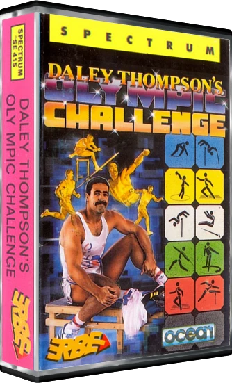 Daley Thompson's Olympic Challenge box art