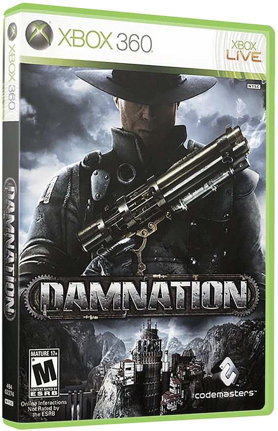 Damnation box art