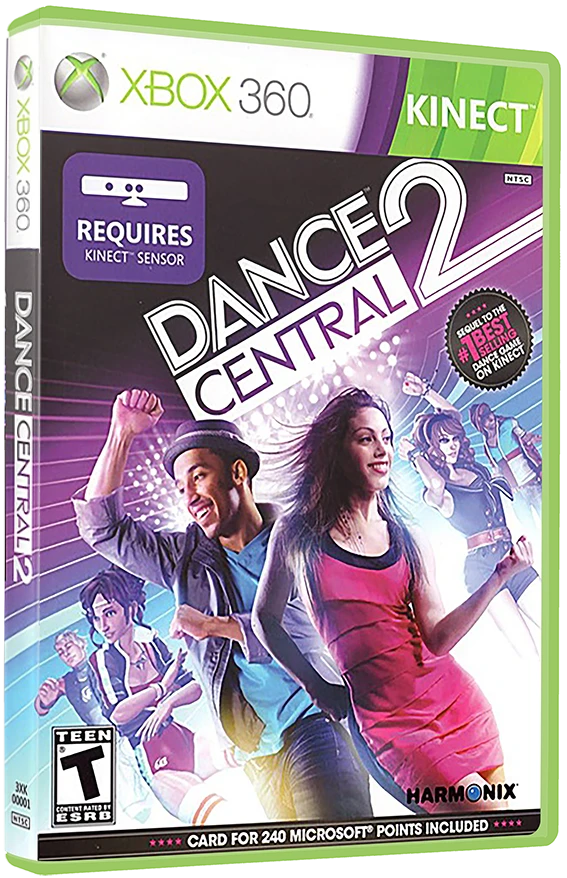 Dance Central 2 box art