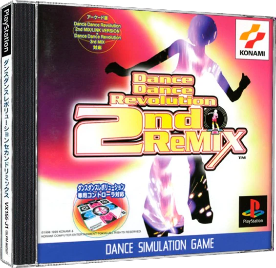 Dance Dance Revolution 2nd Remix box art