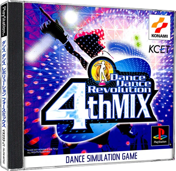 Dance Dance Revolution 4th Mix box art