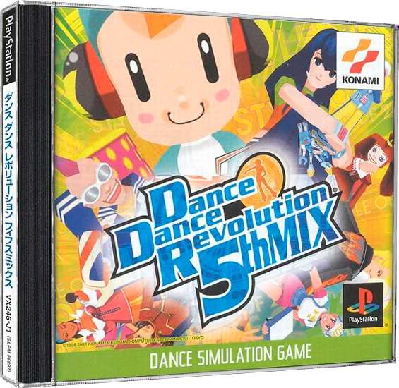 Dance Dance Revolution 5th Mix box art